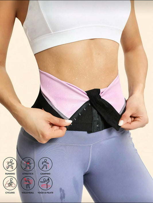 🔥🧘‍♀️ Sweat Sculpt Waist Trainer Belt